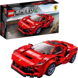 LEGO Speed Champions Ferrari F8 Tributo, Set da Costruzione di Auto da Corsa, 76895