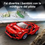 LEGO Speed Champions Ferrari F8 Tribute, Rennwagen-Bausatz, 76895