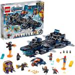 Héliporteur LEGO Super Heroes Marvel Avengers avec Iron Man, Thor et Captain Marvel, série Superhero, 76153