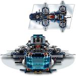 Héliporteur LEGO Super Heroes Marvel Avengers avec Iron Man, Thor et Captain Marvel, série Superhero, 76153