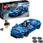 LEGO Speed ​​​​Champions 76902 McLaren Elva Toy Car pour 7 ans Voiture de course sportive avec chauffeur