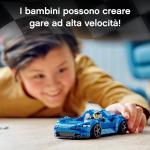 LEGO Speed ​​​​Champions 76902 McLaren Elva Toy Car pour 7 ans Voiture de course sportive avec chauffeur