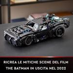 LEGO Technic BATMAN BATMOBILE Blocs de Construction Voiture Modèle pour Enfants avec Briques Légères, Ensemble de Film 2022, 42127, Emballage Normal