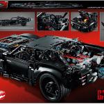 LEGO Technic BATMAN BATMOBILE Blocs de Construction Voiture Modèle pour Enfants avec Briques Légères, Ensemble de Film 2022, 42127, Emballage Normal