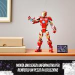 LEGO Marvel, Iron Man, jouets de super-héros pour enfants à partir de 9 ans, du film Avengers Age Of Ultron of the Infinity Saga, 76206