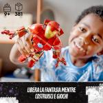 LEGO Marvel, Iron Man, jouets de super-héros pour enfants à partir de 9 ans, du film Avengers Age Of Ultron of the Infinity Saga, 76206