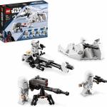 Pack de combat LEGO Star Wars, soldats de l'Arctique, comprend 4 figurines, jouets pour enfants à partir de 6 ans, 75320