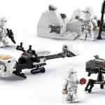 Pack de combat LEGO Star Wars, soldats de l'Arctique, comprend 4 figurines, jouets pour enfants à partir de 6 ans, 75320