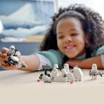 Pack de combat LEGO Star Wars, soldats de l'Arctique, comprend 4 figurines, jouets pour enfants à partir de 6 ans, 75320