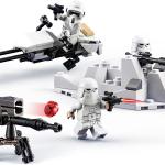 Pack de combat LEGO Star Wars, soldats de l'Arctique, comprend 4 figurines, jouets pour enfants à partir de 6 ans, 75320