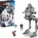 LEGO Star Wars AT-ST di Hoth con Minifigure di Chewbacca e Droide, Modellino del Film L'Impero Colpisce Ancora, 75322