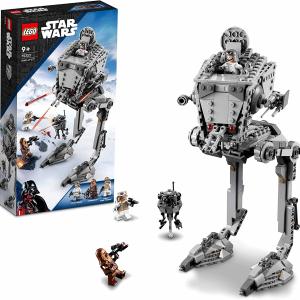LEGO Star Wars AT-ST di Hoth con Minifigure di Chewbacca e Droide, Modellino del Film L'Impero Colpisce Ancora, 75322