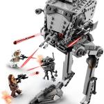 LEGO Star Wars AT-ST di Hoth con Minifigure di Chewbacca e Droide, Modellino del Film L'Impero Colpisce Ancora, 75322