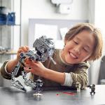 LEGO Star Wars AT-ST di Hoth con Minifigure di Chewbacca e Droide, Modellino del Film L'Impero Colpisce Ancora, 75322