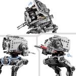 LEGO Star Wars AT-ST di Hoth con Minifigure di Chewbacca e Droide, Modellino del Film L'Impero Colpisce Ancora, 75322