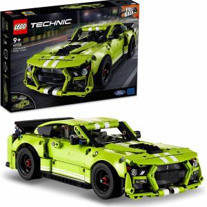 LEGO Technic Ford Mustang Shelby GT500, Modellino Auto da Costruire, Macchina Giocattolo, con App AR, 42138