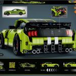 LEGO Technic Ford Mustang Shelby GT500, Modellino Auto da Costruire, Macchina Giocattolo, con App AR, 42138