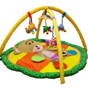 Palestrina con orsacchiotto cuscino, per Neonati con 5 giochi, Mister Wood
