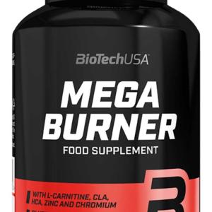Brucia grassi mega burner, con Cromo, L-Carnitina, estratto al tè verde, aiuta a controllare il proprio peso, 90 capsule