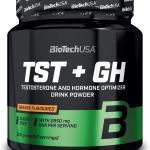Bevanda in polvere aromatizzata al testosterone e agli ormoni con DAA, TST+GH, 300 g (50 dosi), Sapore Arancia
