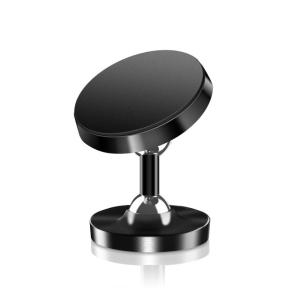 Supporto magnetico doppio per telefono cellulare, per palestra, con doppio magnete, nero