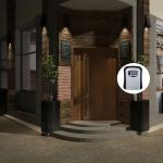 Schliessfach für den Aussenbereich, mit Code-Kombination, ideal für die Schlüsselaufbewahrung, beständiges ABS-Material 