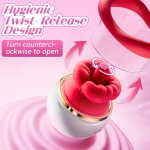 Elektrischer Stimulator für Frauen mit 10 Saug- und Leckfunktionen – Klitoris- und Analvibrator mit LCD-Display – Wiederaufladbares Sexspielzeug für Paare