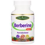 Estratto di berberina, 60 capsule vegetariane, Paradise Herbs, Vegano, No OGM