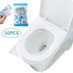 Abdeckung WC Einweg Toilettenbezug für reise, 50 Stück