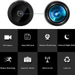 Telecamera, microcamera spia, 1080P HD, Wifi, con sensore di movimento e visione notturna