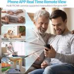 Telecamera, microcamera spia, 1080P HD, Wifi, con sensore di movimento e visione notturna