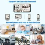 Telecamera, microcamera spia, 1080P HD, Wifi, con sensore di movimento e visione notturna