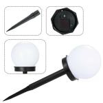 Faretto, lampada solare, lampioncino, luci giardino, segnapasso a picchetto, 4 pezzi, LED