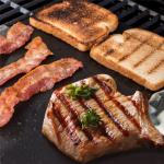 GrillMat, Papier sulfurisé, Teflon, réutilisable et résistant jusqu'à 260 ° c