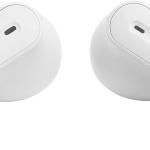 JBL TUNE 230NC TWS, Cuffie senza fili wifi Bluetooth, colore bianco, microfono integrato, per musica, sport e chiamate, autonomia fino a 40h