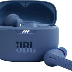 JBL TUNE 230NC TWS, Cuffie senza fili wifi Bluetooth, colore blu, microfono integrato, per musica, sport e chiamate, autonomia fino a 40h