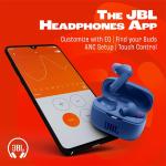 JBL TUNE 230NC TWS, Cuffie senza fili wifi Bluetooth, colore blu, microfono integrato, per musica, sport e chiamate, autonomia fino a 40h
