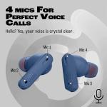JBL TUNE 230NC TWS, Cuffie senza fili wifi Bluetooth, colore blu, microfono integrato, per musica, sport e chiamate, autonomia fino a 40h