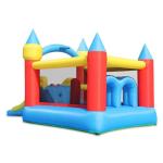 Großes Schloss, aufblasbar, Doppelrutsche, Kinderspiel, Sprungtuch, Happy Hop, 460m, 180kg
