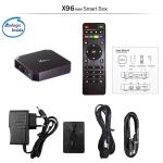 X96 mini 4K 2K UHD Output Smart TV BOX RAM 1GB, ROM 8GB Quad Core ARM Cortex A53 2GHz