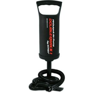 Pompa manuale per pompa aria Intex Double Quick I nera