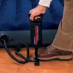Pompa manuale per pompa aria Intex Double Quick I nera