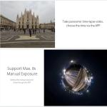 Xiaomi Mijia 360 gradi Panorama Spheres Kit fotocamera 23.88MP Capteur 3.5K Registrazione Vidéo a 6 assi Anti-Shake impermeabile