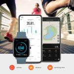 Amazfit Smartwatch GTS 2 Orologio Impermeabile con GPS, Contapassi, 12 Modalità Sport per Donna Uomo, nero