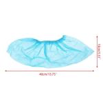 Couvre chaussures jetables, Couvre chaussures, 100pcs, Bleu, Couvre-chaussures médicales