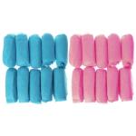 Couvre chaussures jetables, Couvre chaussures, 100pcs, Bleu, Couvre-chaussures médicales