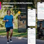 Amazfit Balance, 46-mm-Smartwatch, NFC-Zahlung, AI-Fitnesscoach, 14-Tage-Akku, Schlaf- und Gesundheits-Tracking, GPS, 150 Sportmodi, Bluetooth-Anrufe für Android und iPhone