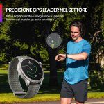 Amazfit Balance, 46-mm-Smartwatch, NFC-Zahlung, AI-Fitnesscoach, 14-Tage-Akku, Schlaf- und Gesundheits-Tracking, GPS, 150 Sportmodi, Bluetooth-Anrufe für Android und iPhone