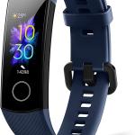 Smartwatch frequenza cardiaca resistente all'acqua, calorie, contapassi, sms, telefono, Honor Band 5, blu