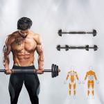 Kettle und Langhantelset, Multifunktions-, Fitnessübungen, 20 kg